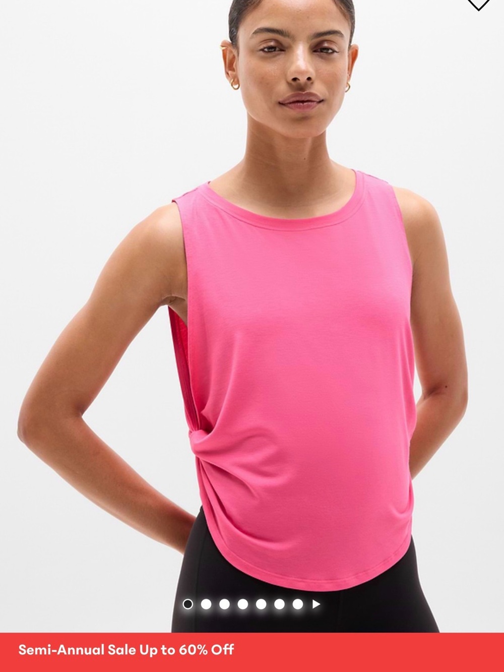 Athleta Move with Ease Twist Tank, Medium